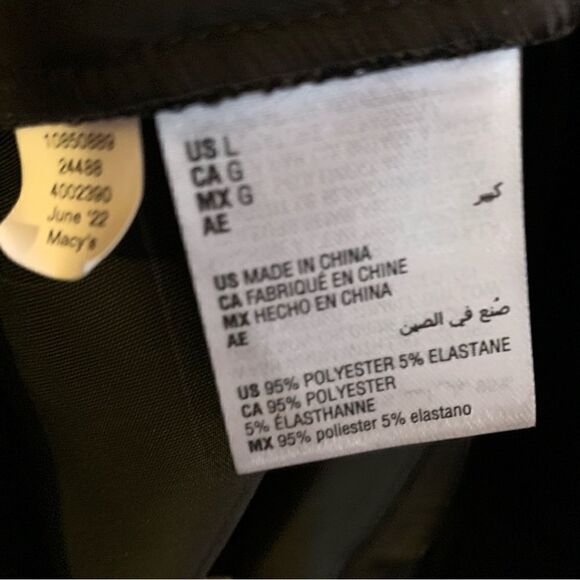 INC International Concepts Black Velvet Dress Big Girl Sz L 10-12 NWT Gorgeous - Picture 7 of 9